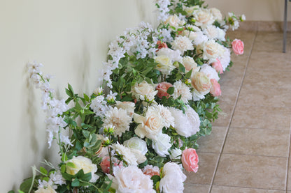 Garden Party Aisle Flowers